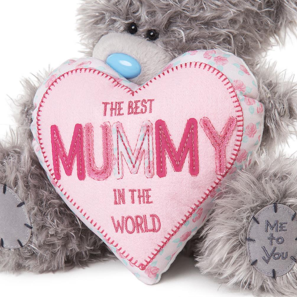 9" Mummy Padded Heart Me to You Bear Extra Image 3